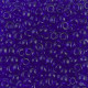 Miyuki seed beads 6/0 - Transparent cobalt 6-151
